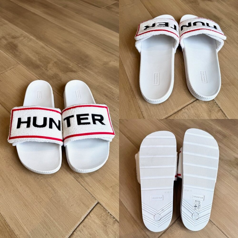 Hunter Men's Adjustable Slides - Size 13, New - image 1